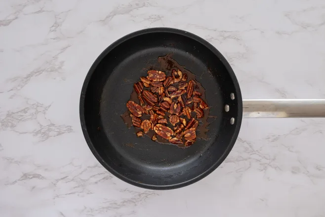 Make candied pecans