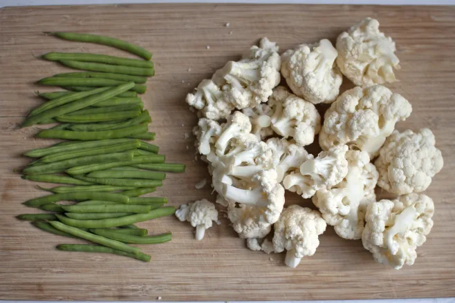 Prep vegetables