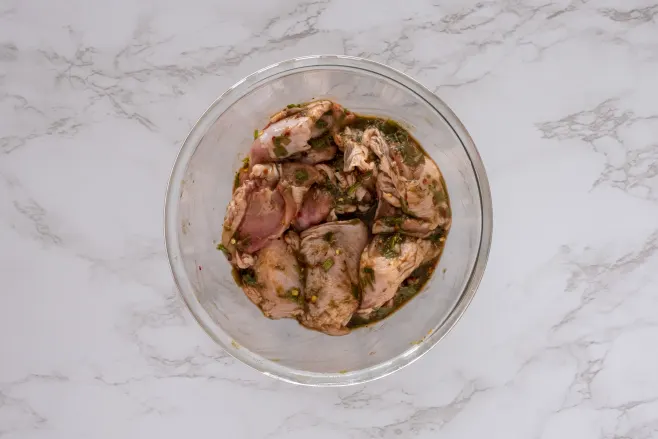 Marinate chicken
