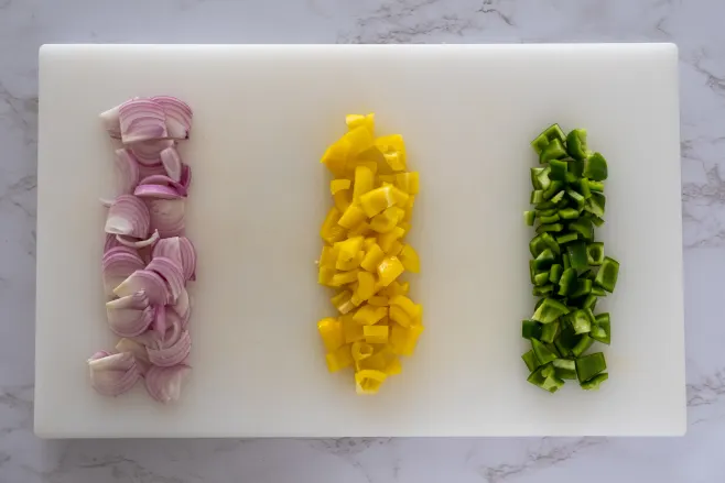 Prep toppings