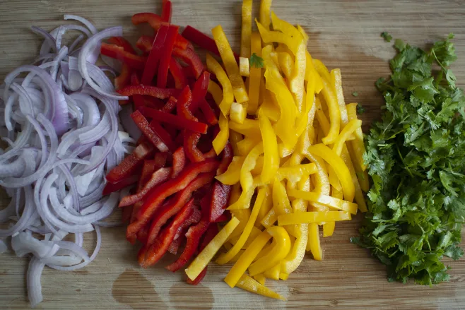 Prep vegetables