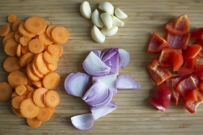 Prep vegetables