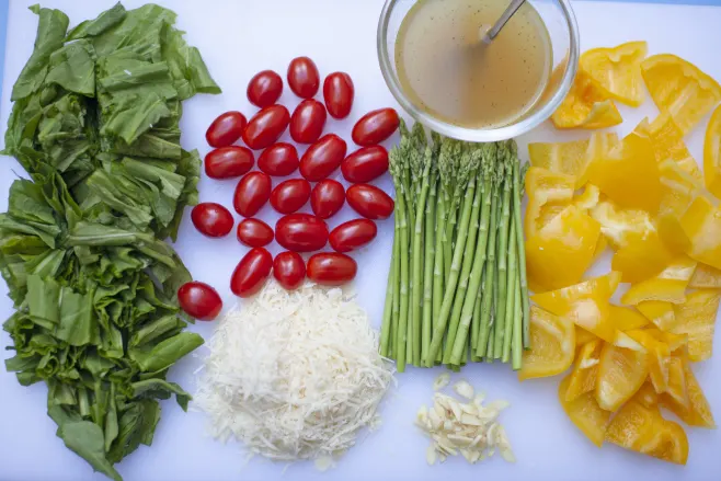 Prep vegetables