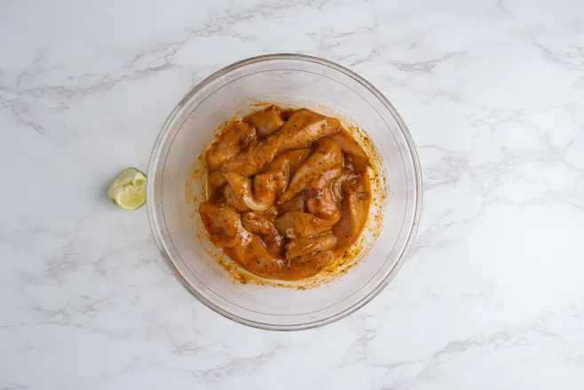 Marinate chicken