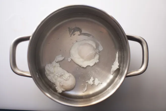 Poach eggs