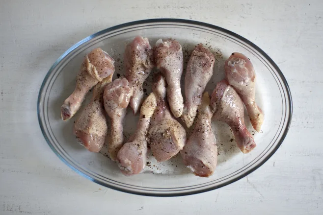 Roast drumsticks