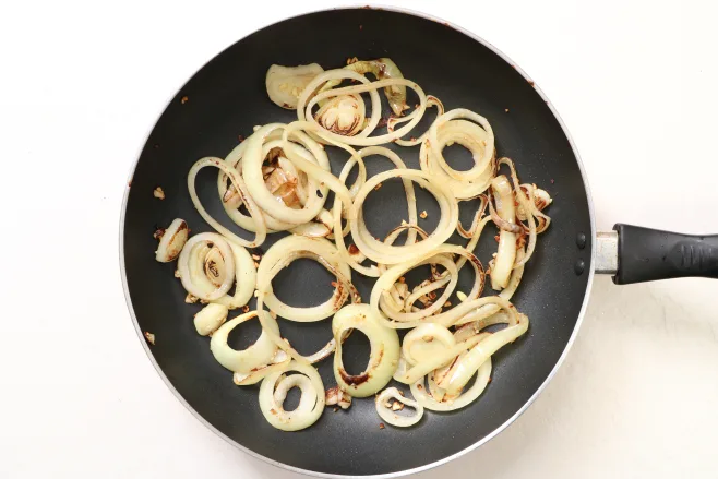 Fry onions