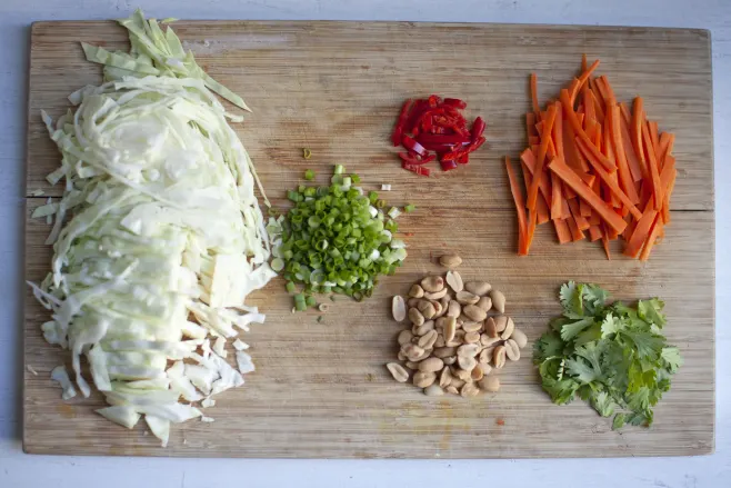 Prep vegetables