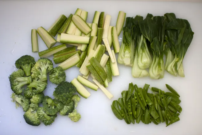 Prep vegetables