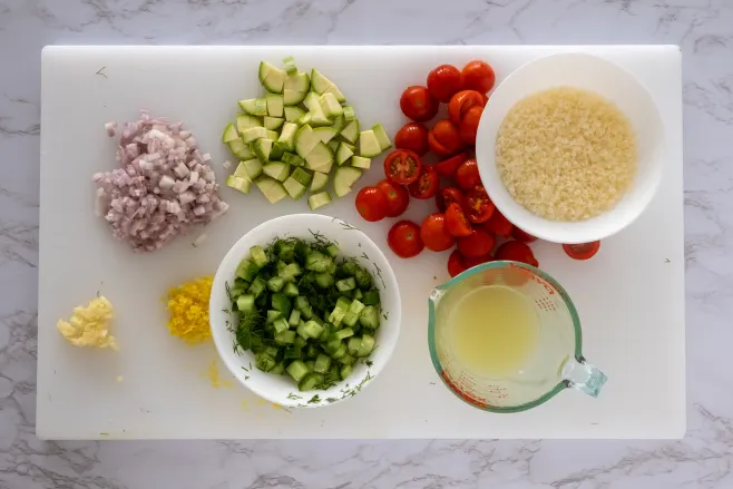 Prep vegetables