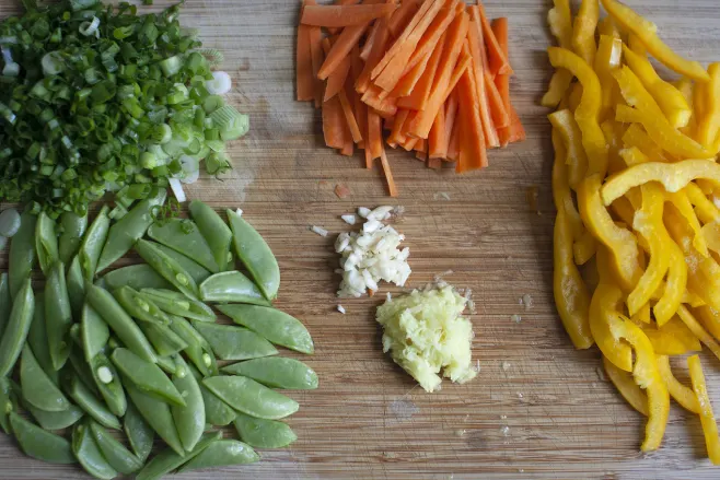 Prep vegetables