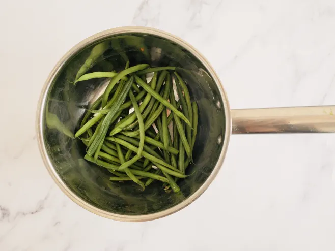 Boil green beans