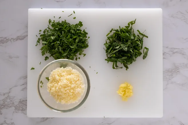 Prep vegetables