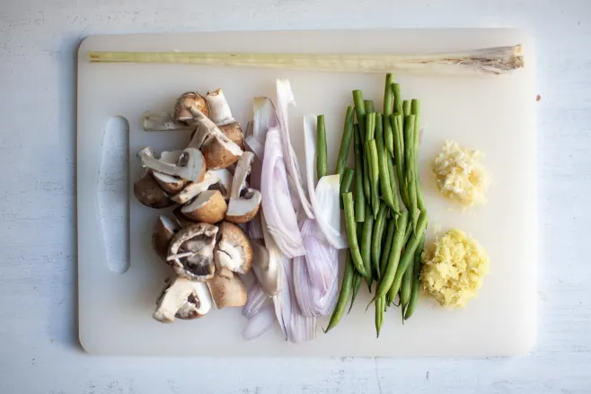 Prep vegetables