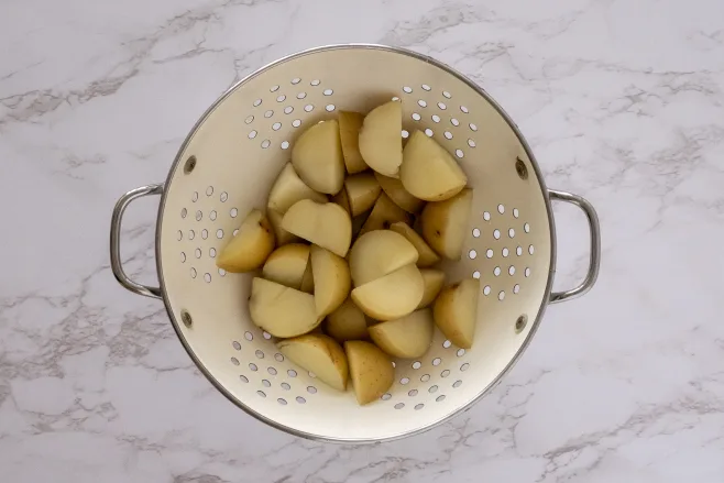 Boil potatoes