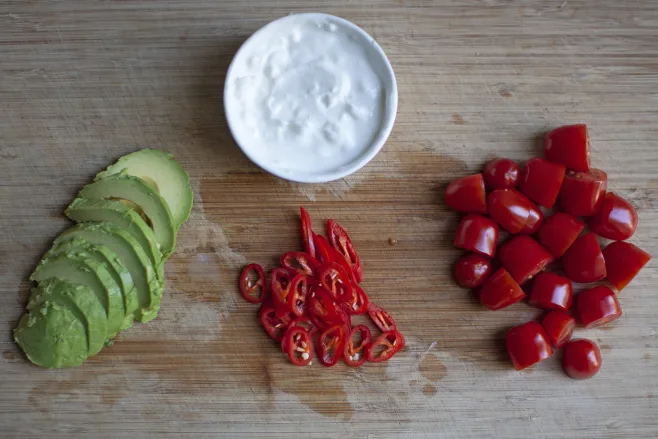 Prep toppings