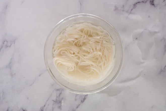 Soak noodles