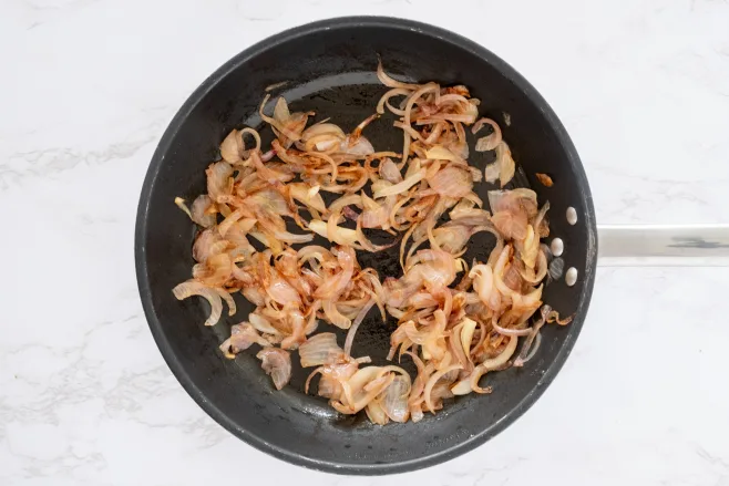 Caramelise onions