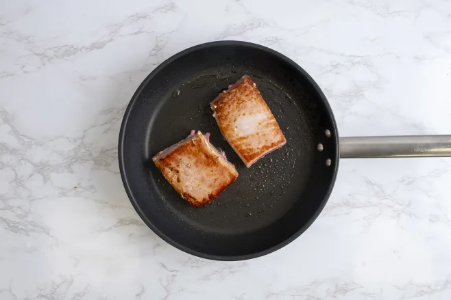 Fry tuna