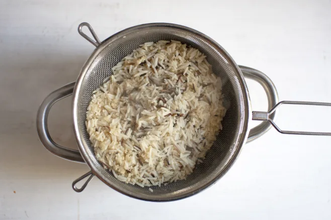 Boil rice