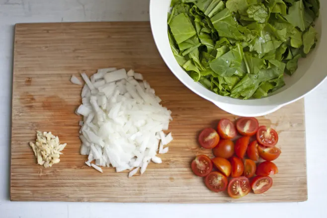 Prep vegetables