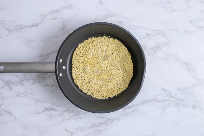 Make parmesan crisp