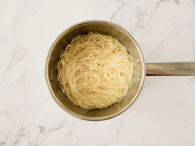 Boil noodles