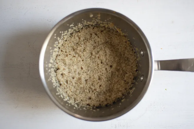 Boil quinoa