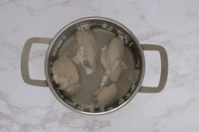 Boil chicken