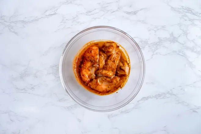 Marinate chicken