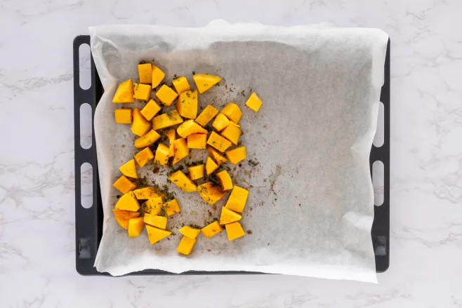 Bake squash