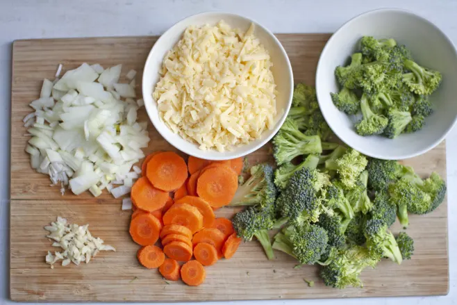 Prep vegetables