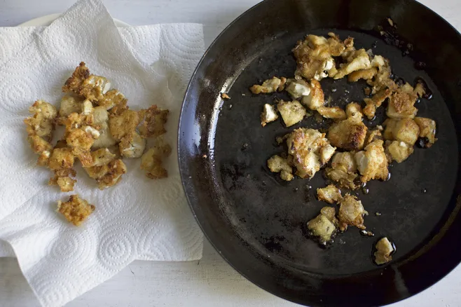 Fry tofu