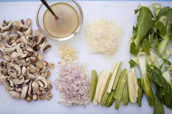 Prep vegetables