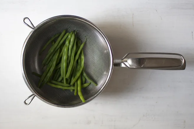 Boil green beans