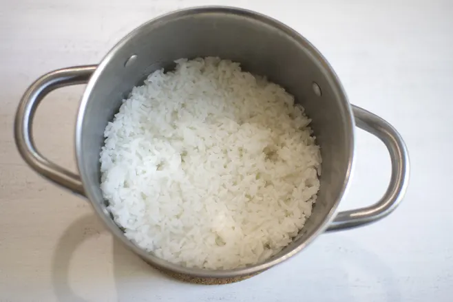 Boil rice