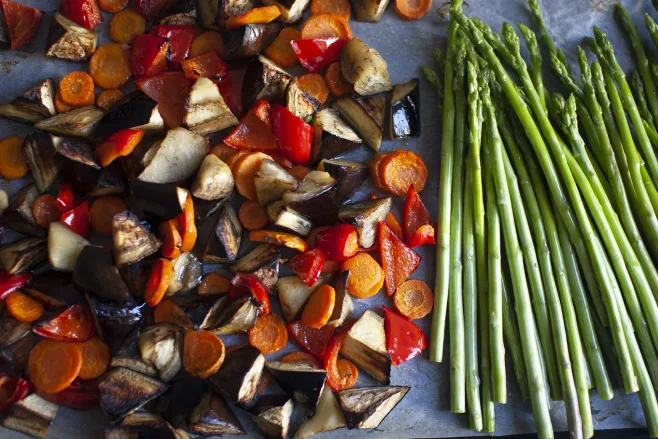 Roast vegetables