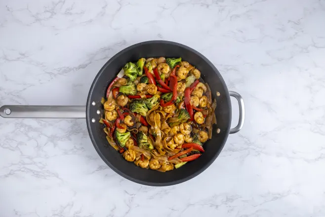 Finish stir-fry