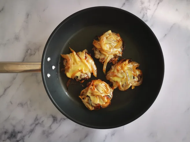 Fry patties