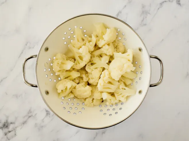 Boil cauliflower