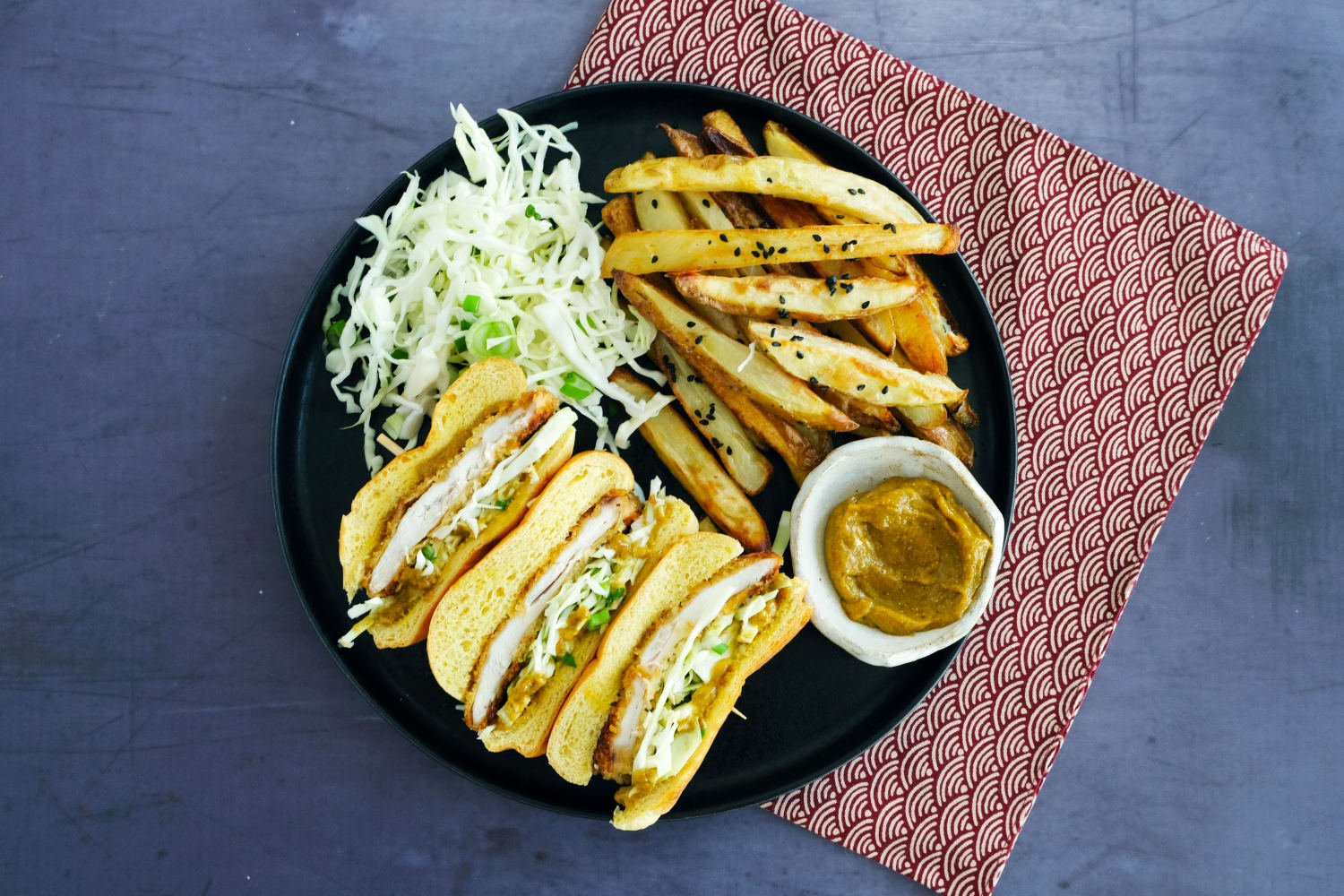 Chicken Katsu Burger Recipe Hello Chef