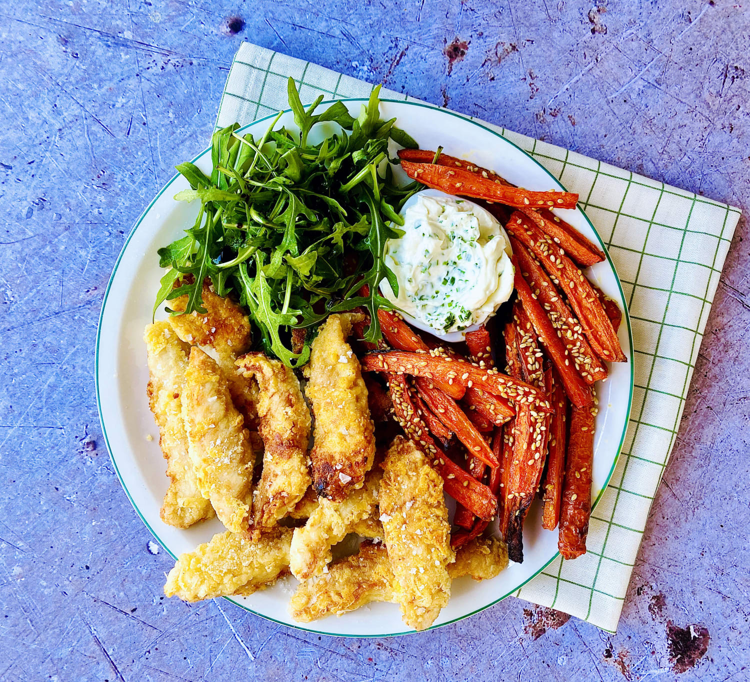 Cheesy Chicken Goujons Recipe Hello Chef Repeat until all strips are coated. cheesy chicken goujons recipe hello chef