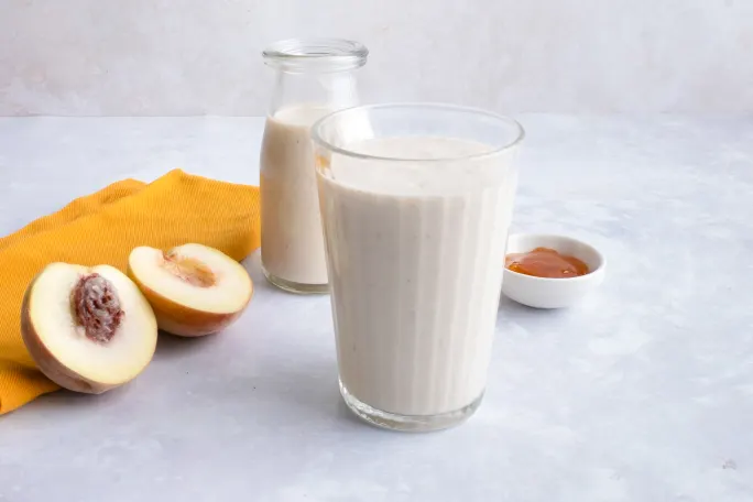 Creamy Peach  and Apricot Smoothie