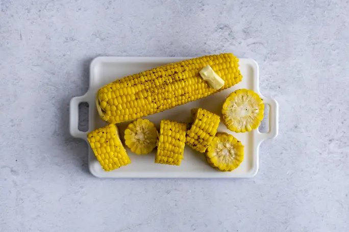 Buttered Corn with Lemon Pepper Seasoning