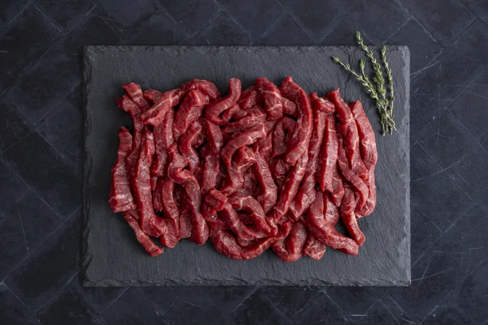 New Zealand Grass Fed Beef Strips
