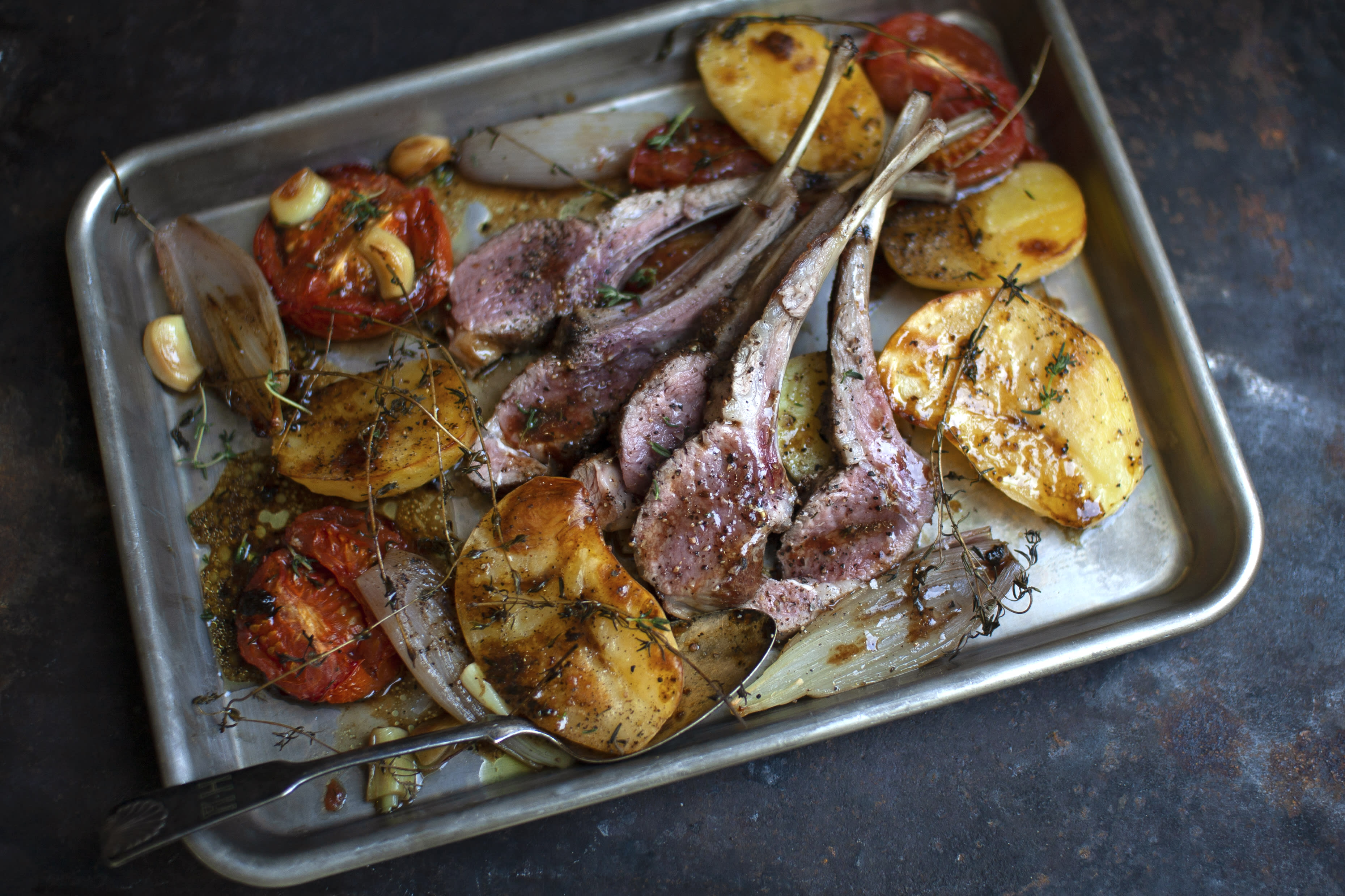  Roasted Lamb and Potatoes