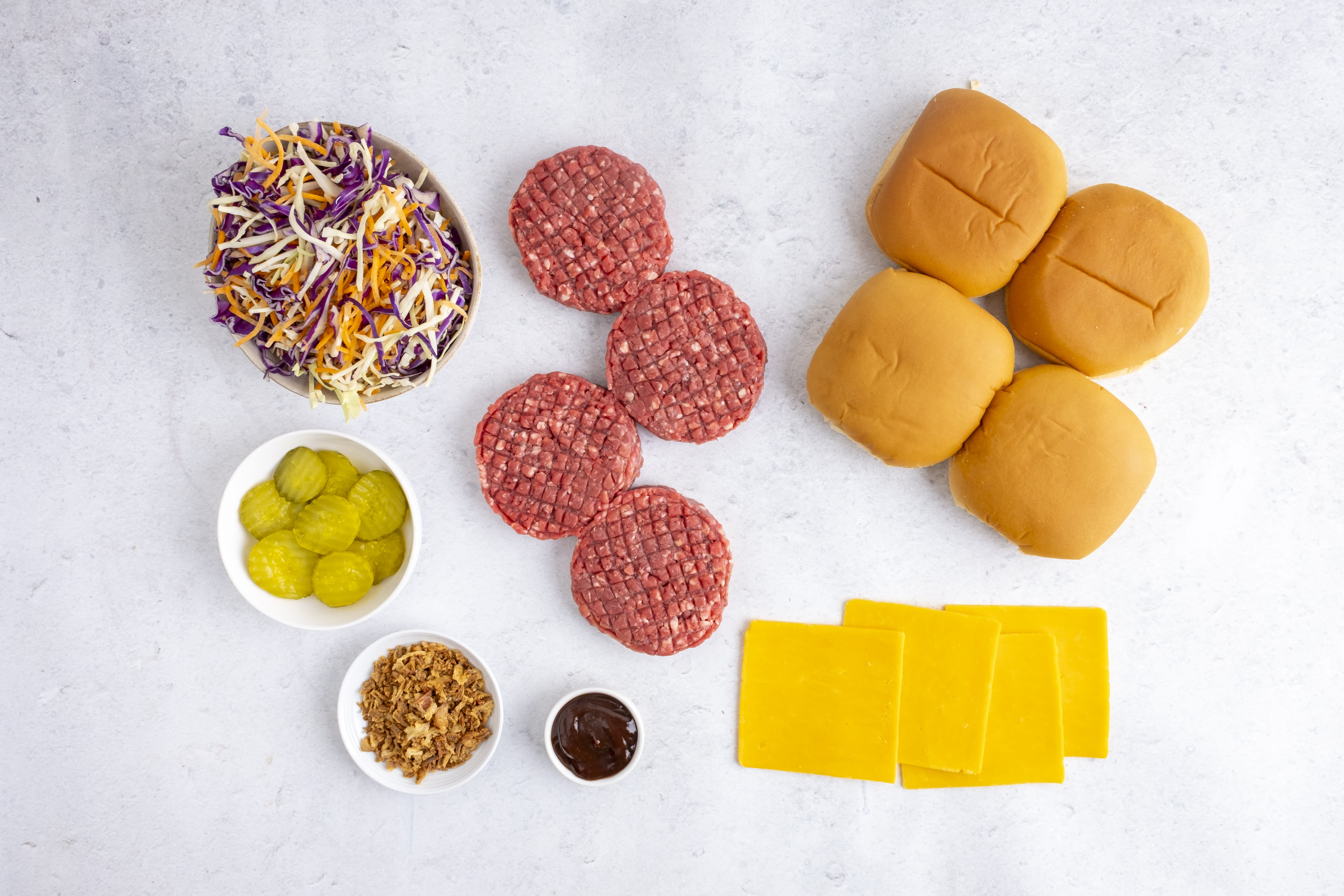 Smoky BBQ Beef Burger Box | Hello Chef!