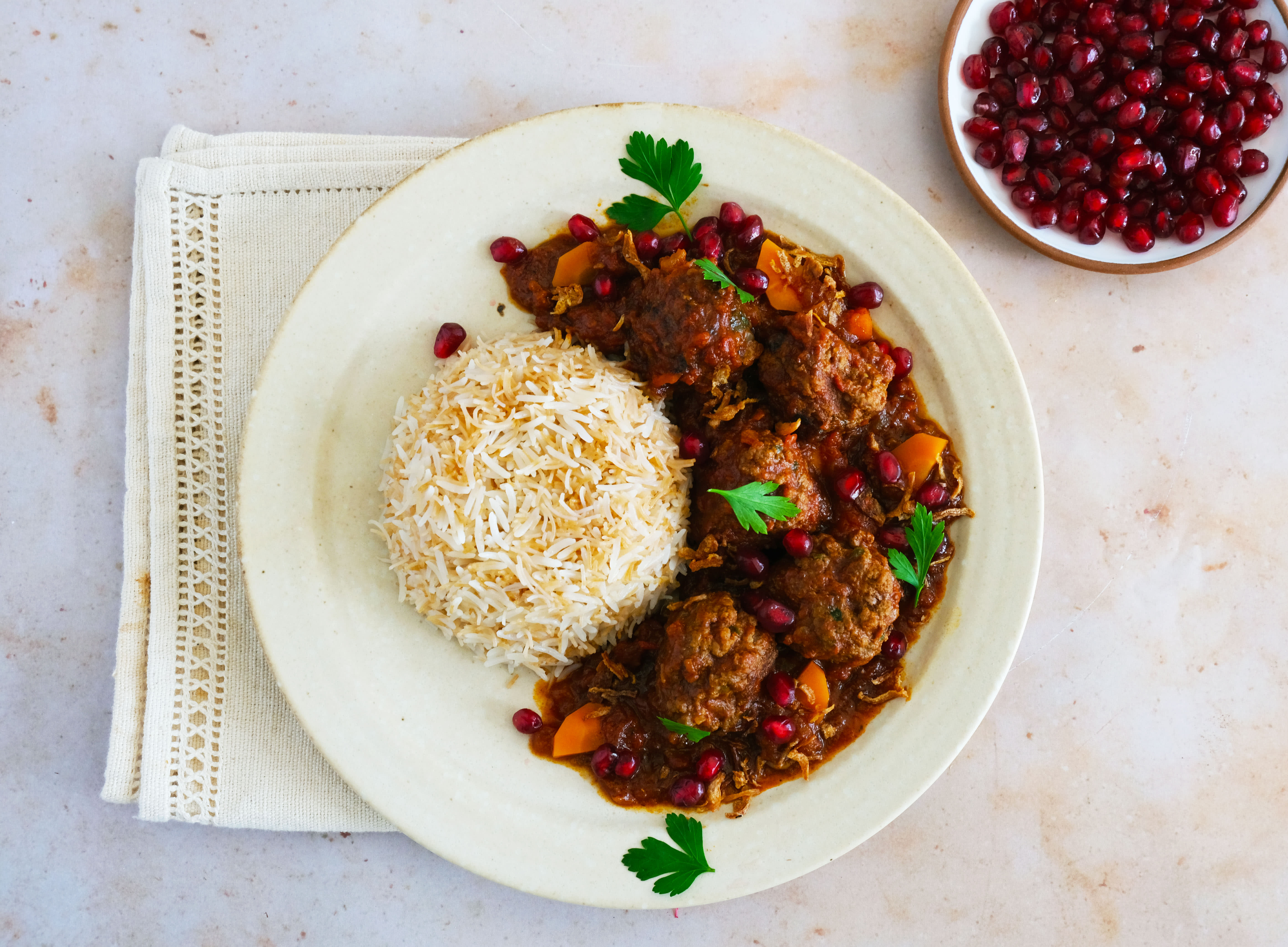 Daoud Basha Lebanese Meatballs in Tomato Sauce Hello Chef!