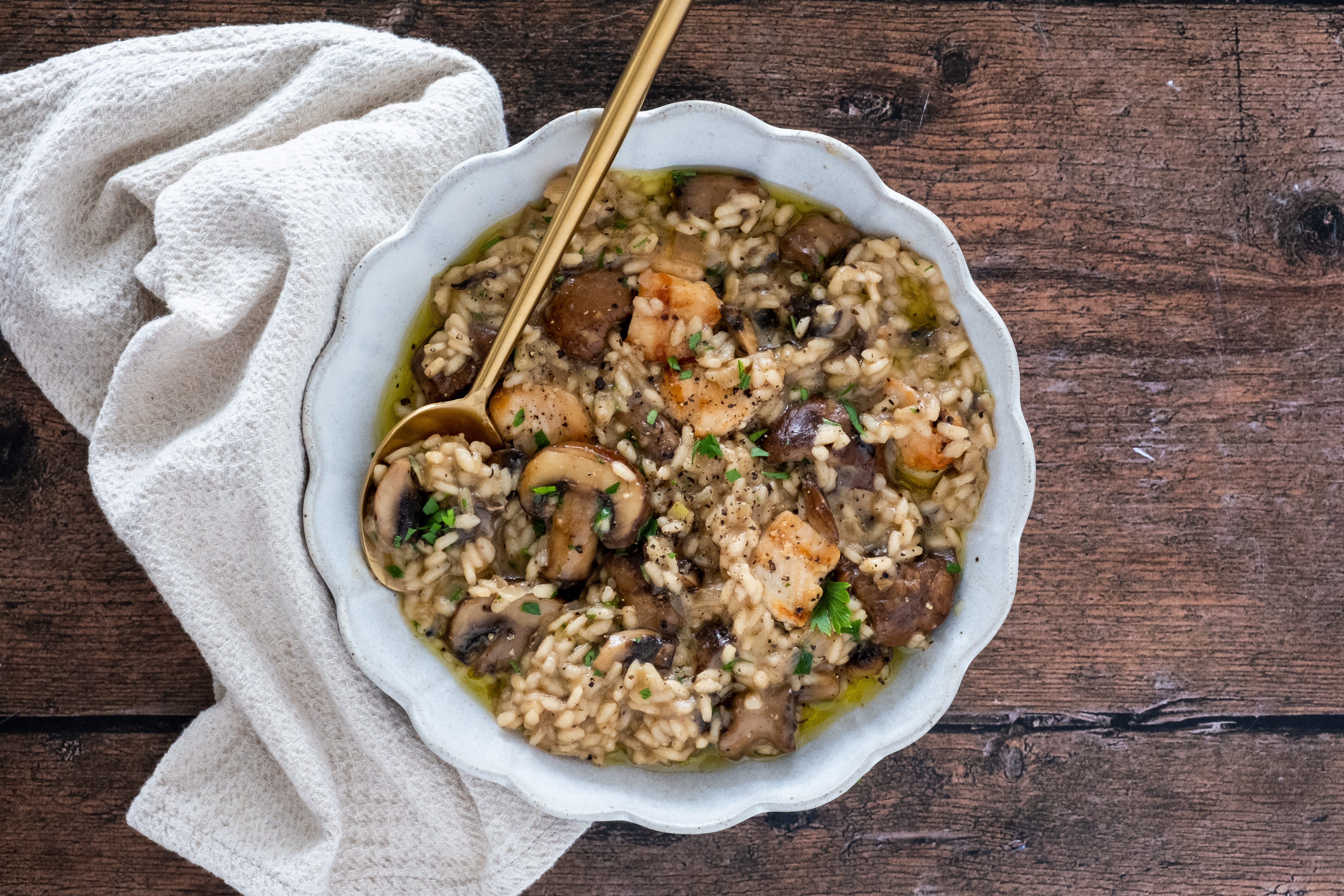 Chefs toolbox chicken and mushroom risotto hotsell
