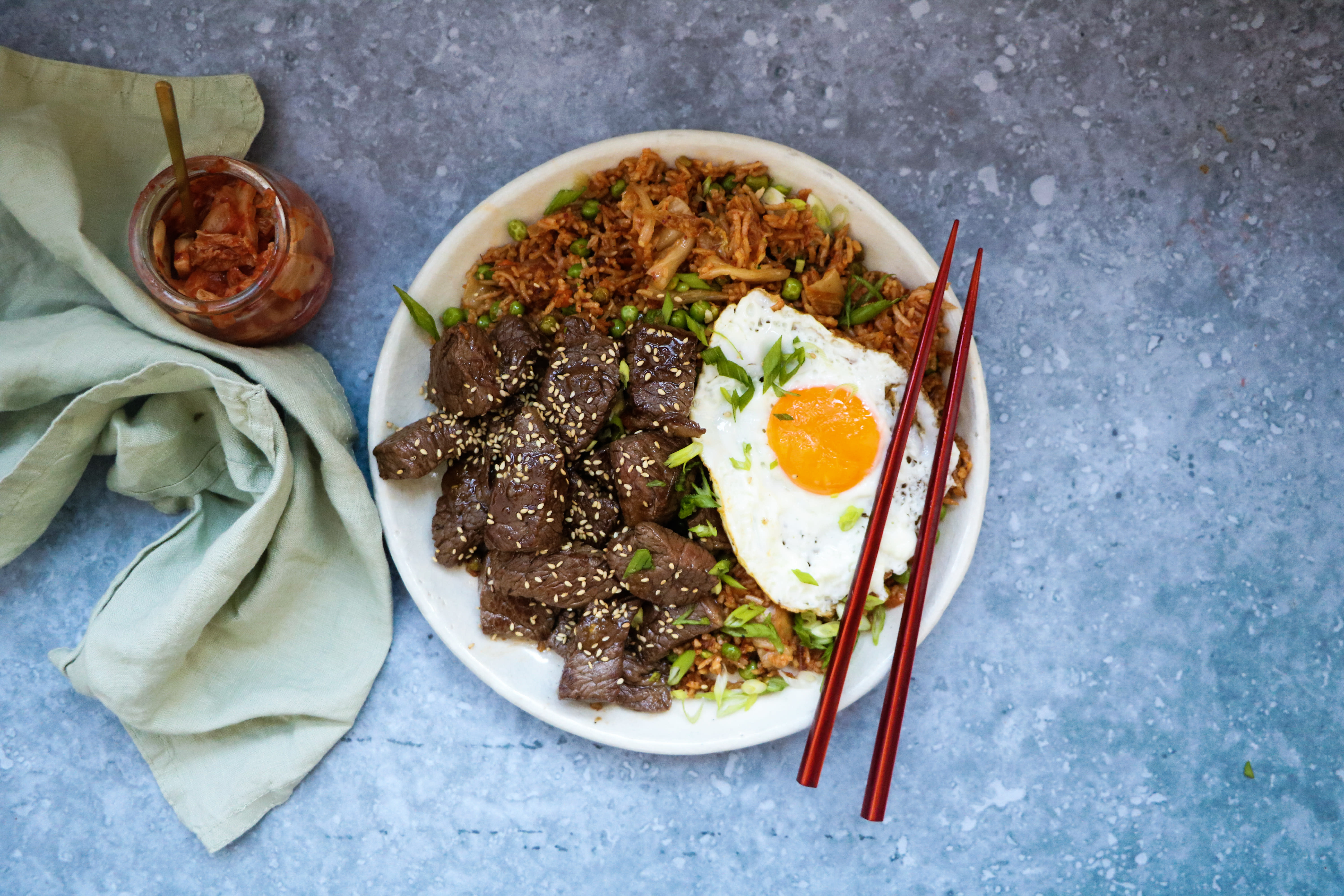 Irresistible Beef and Kimchi Fried Rice Recipe: A Flavor-Packed Korean Classic